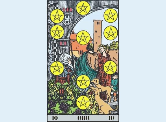 10 de oros tarot