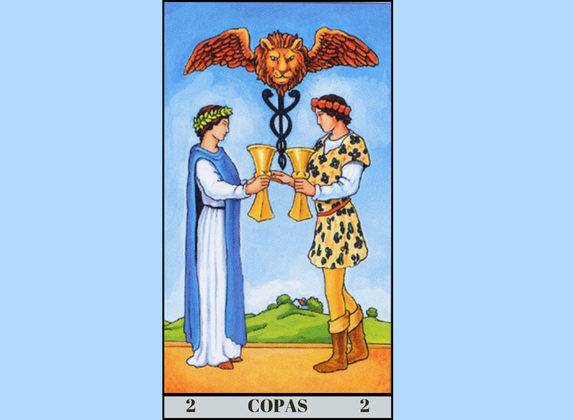 2 de copas tarot