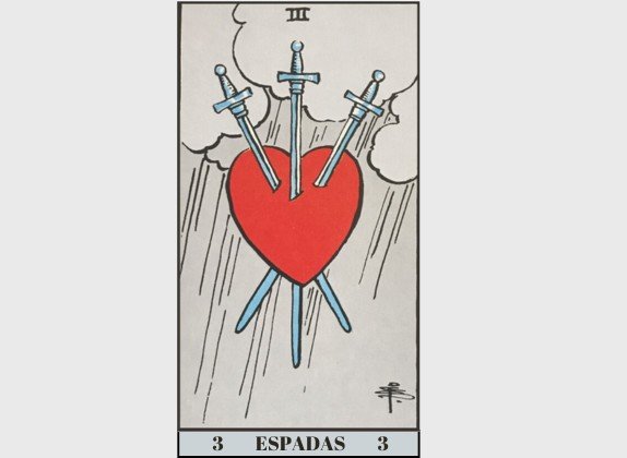 3 de espadas tarot