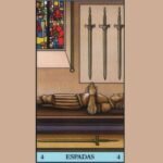 4 de espadas en tarot