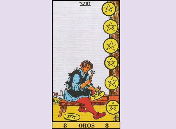 8 de oros tarot​