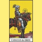 Caballo de Oros tarot