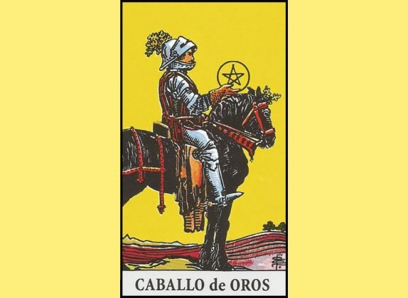 Caballo de Oros tarot