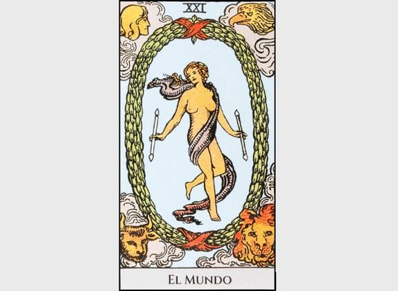 El Mundo tarot significado en el amor