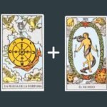 Rueda y Mundo tarot