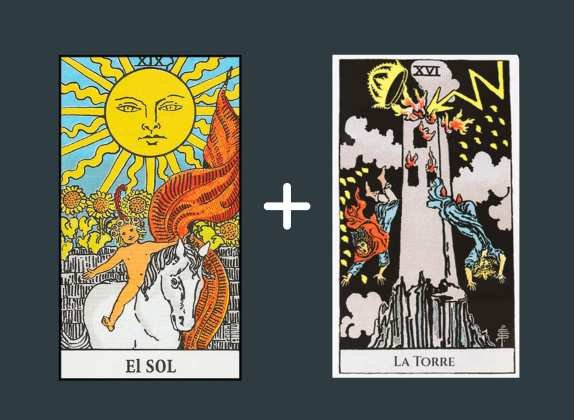 Sol y Torre tarot