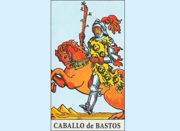 caballo de bastos tarot