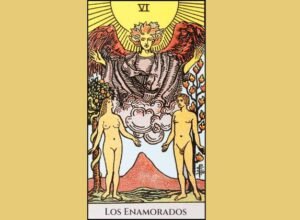 Interpretación de la carta de los Enamorados en el Tarot