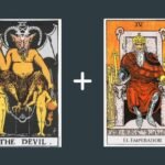 diablo y emperador tarot