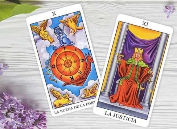 rueda y justicia tarot