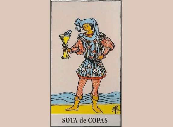 sota de copas tarot